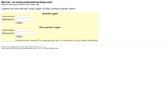 Desktop Screenshot of bronze.phpwebhosting.com