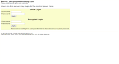 Desktop Screenshot of otis.phpwebhosting.com